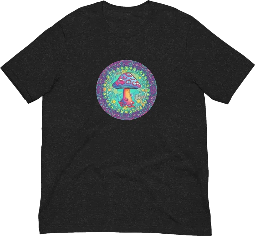 Free the Happy Magic Mushroom tee by John