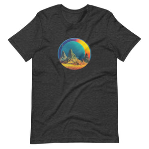 Free The Happy Moonscape Unisex t-shirt