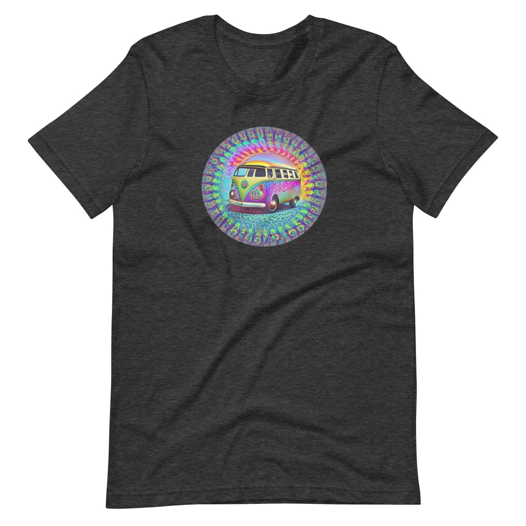 Free The Happy Funky Bus Unisex t-shirt
