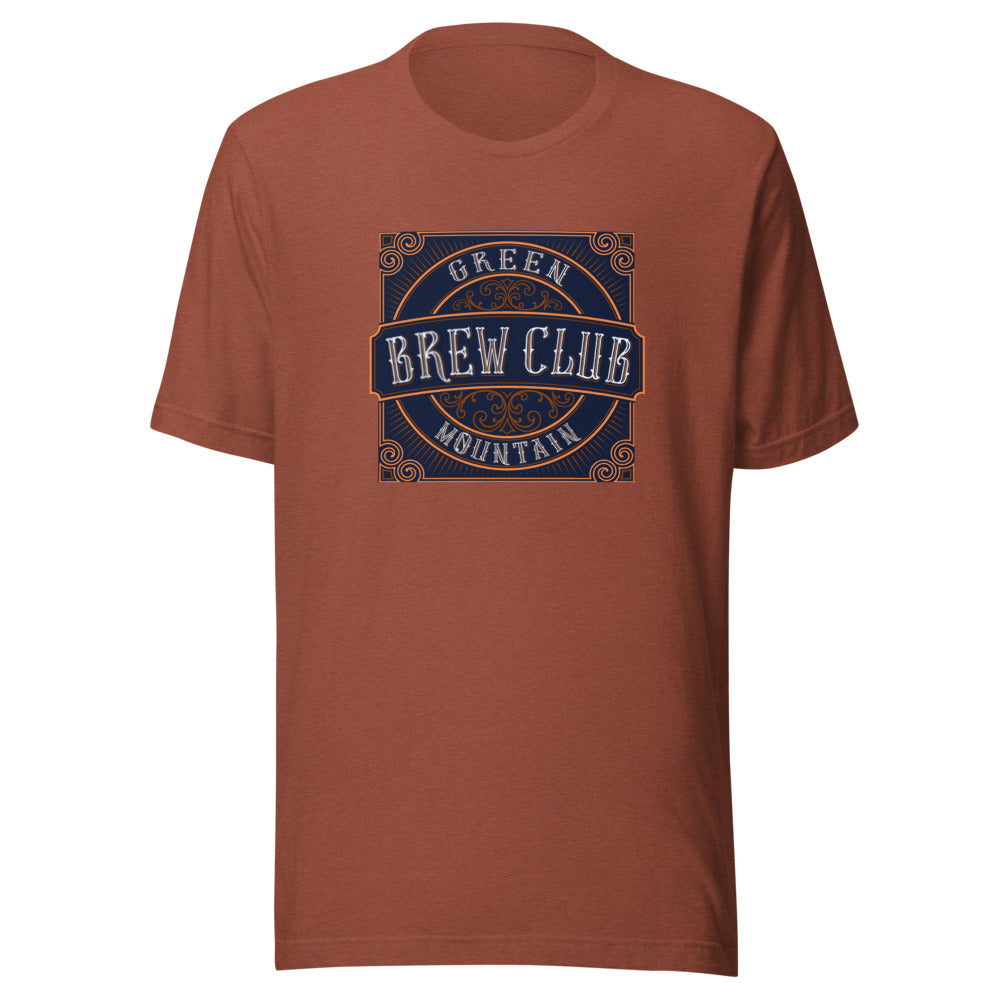 Green Mountain Brew Club Tee - Heather Clay