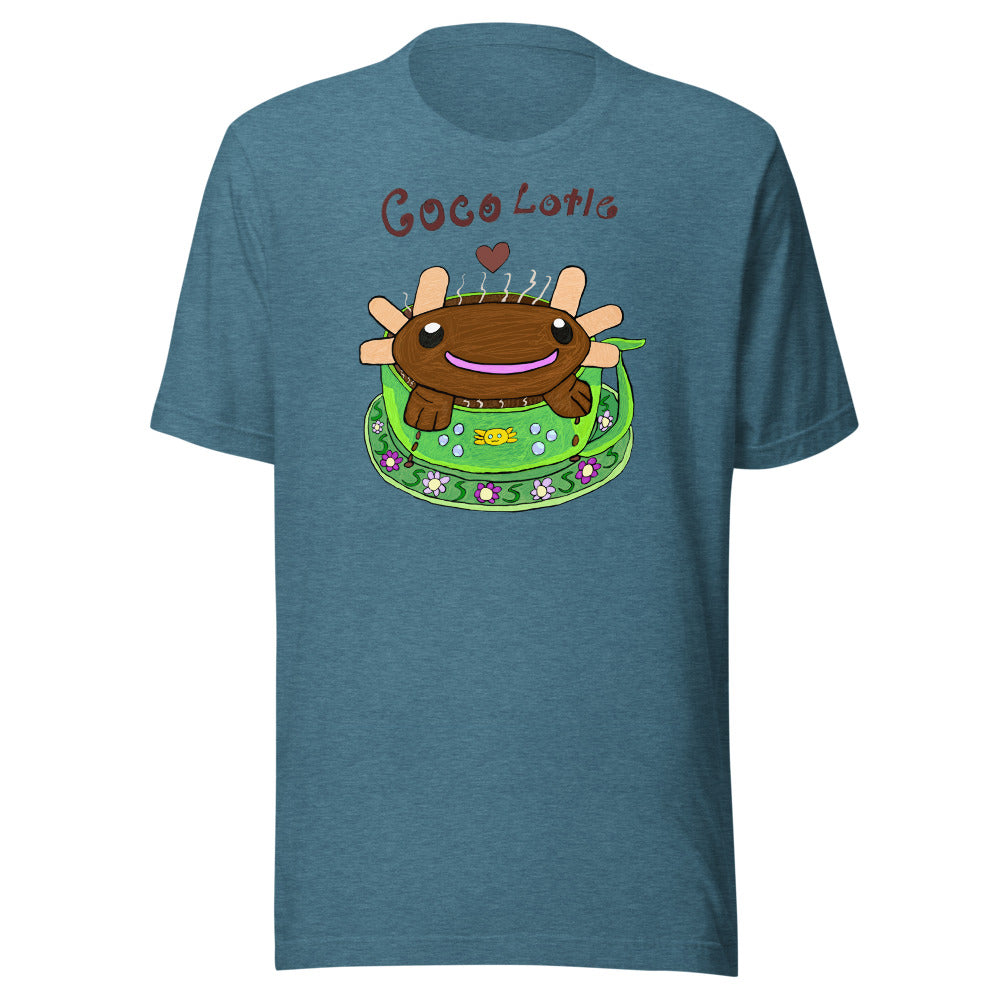 CocoLotle Tee - Heather Deep Teal