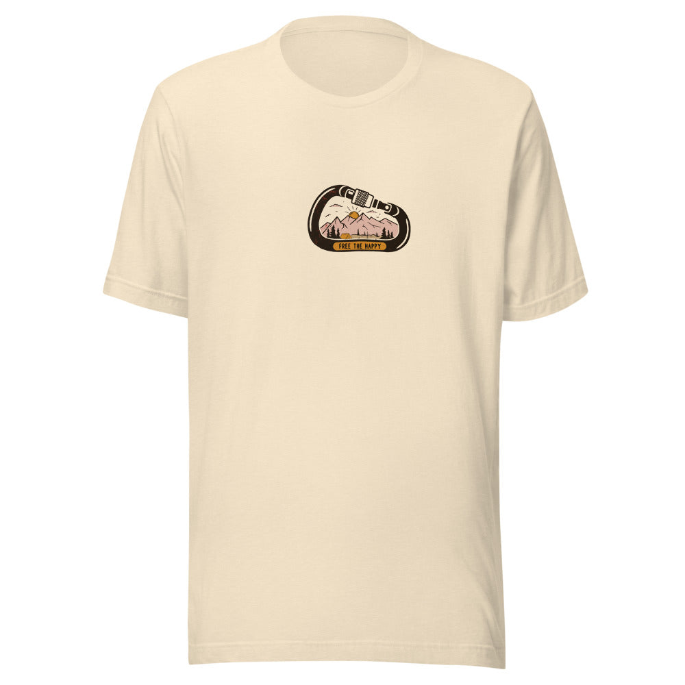 Carabiner Tee - Heather Natural