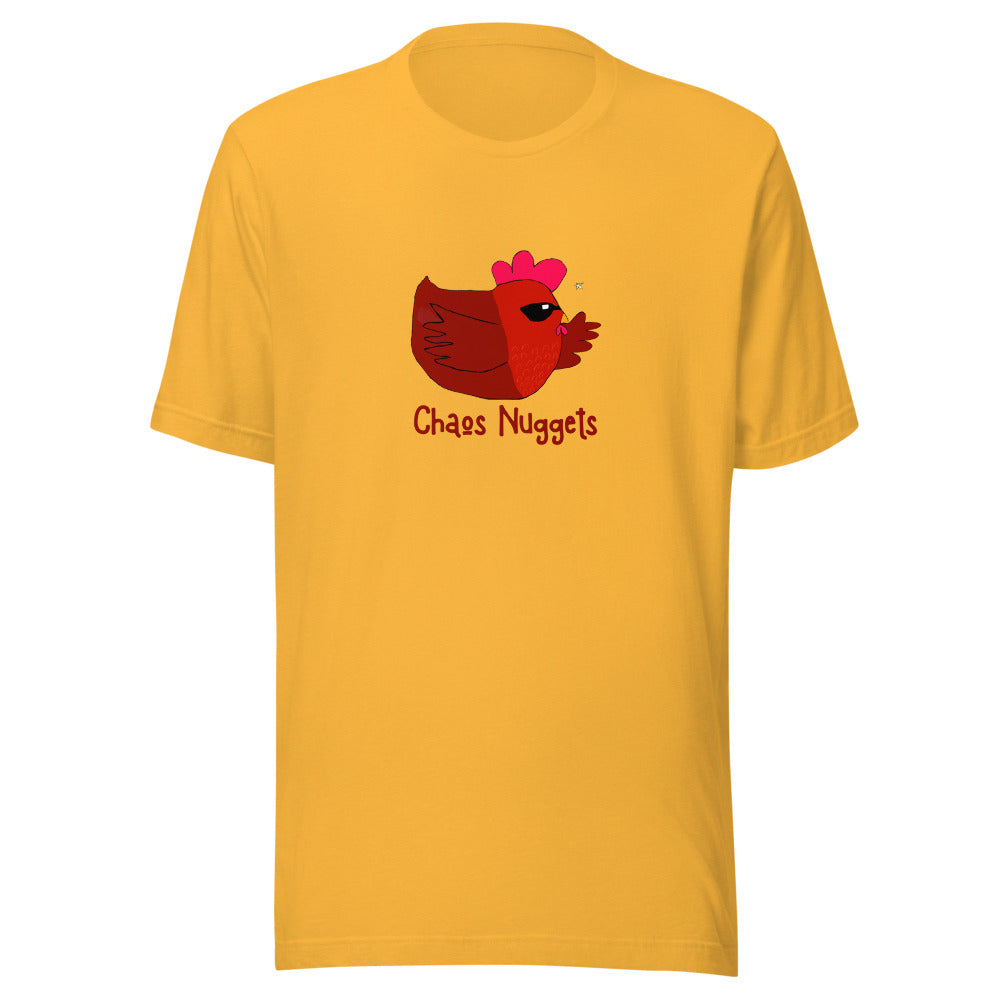 Chaos Nuggets Tee - Heather Yellow Gold