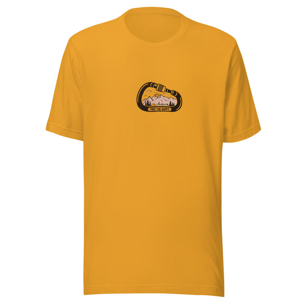Carabiner Tee - Mustard