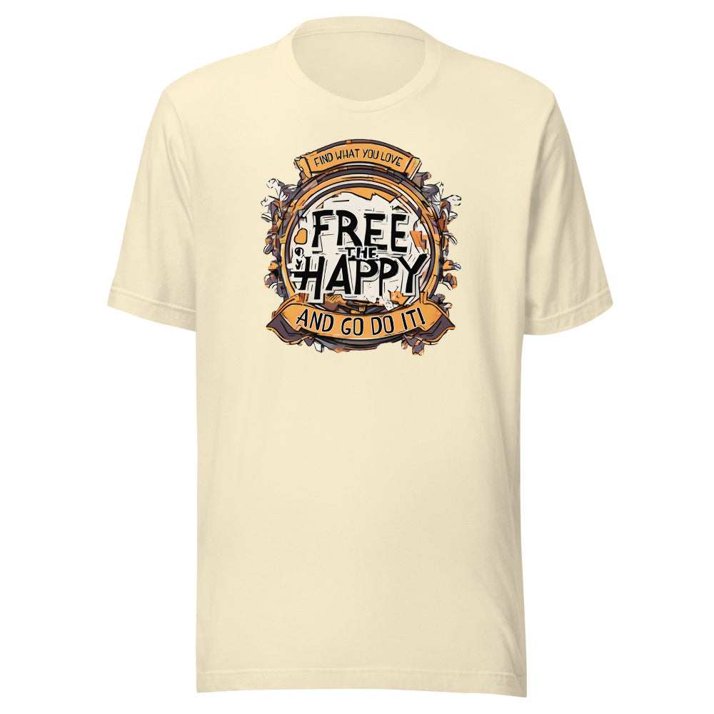 Go Do It Badge Tee - Natural