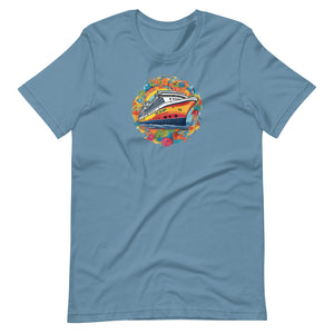 Free The Happy Cruise Ship Unisex t-shirt