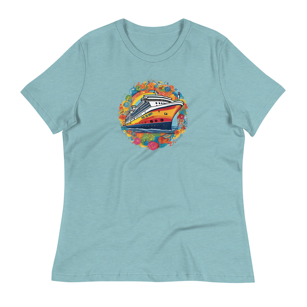 Free The Happy Cruise Women's Relaxed T-Shirt