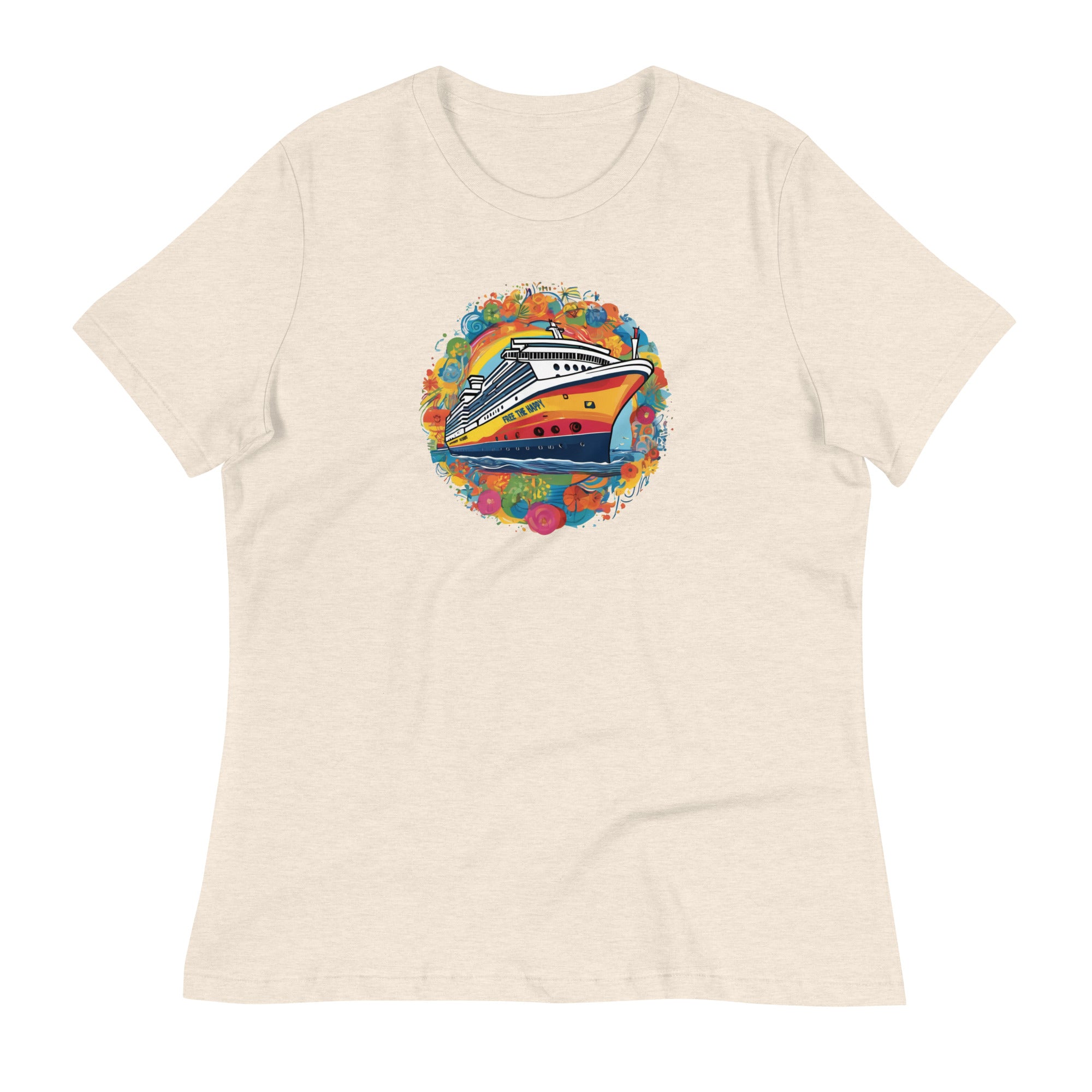 Free The Happy Cruise Women's Relaxed T-Shirt