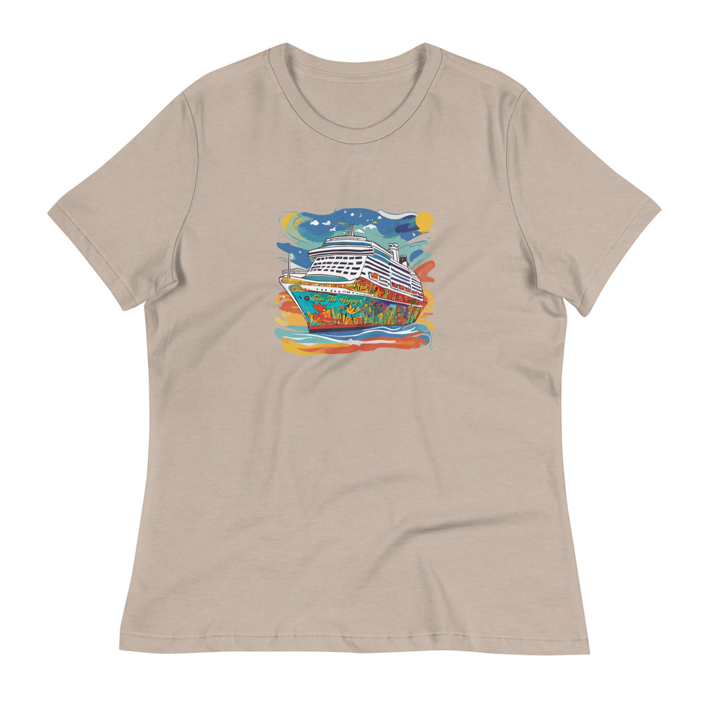 Free The Happy Cruising Women's Relaxed T-Shirt