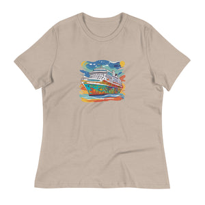 Free The Happy Cruising Women's Relaxed T-Shirt