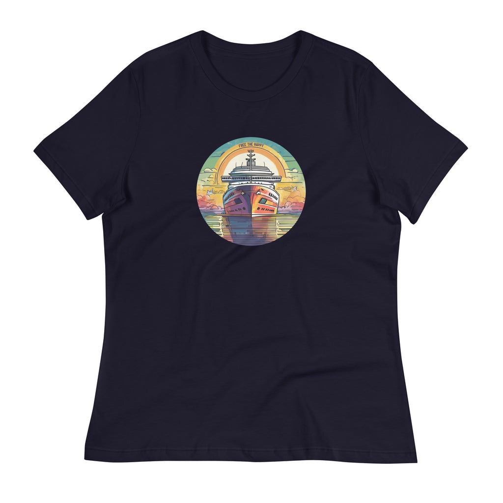 Free The Happy Cruise Women's Relaxed T-Shirt