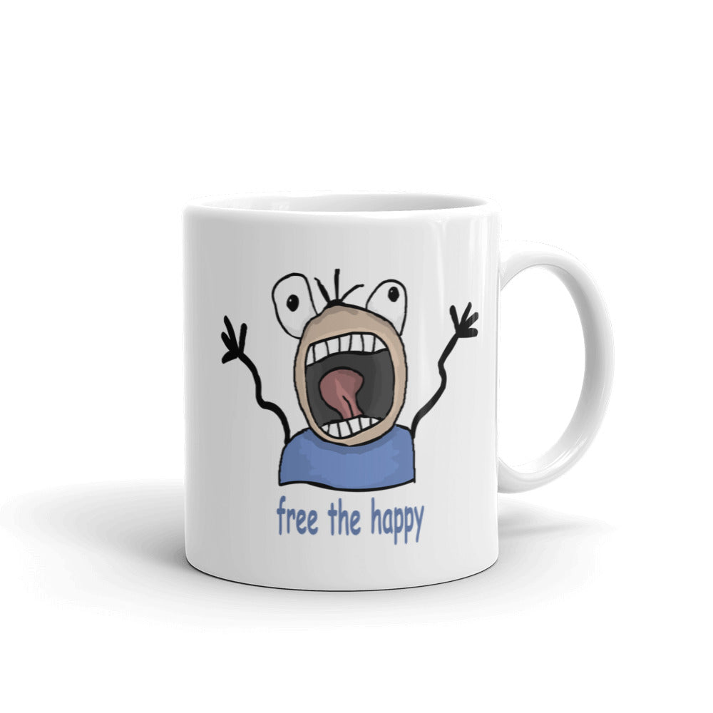Free The Happy Crazy Coffee