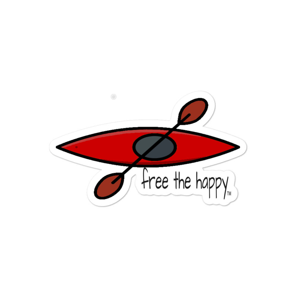 Kayaking Sticker
