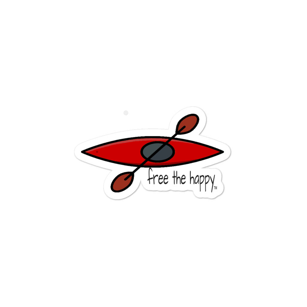 Kayaking Sticker