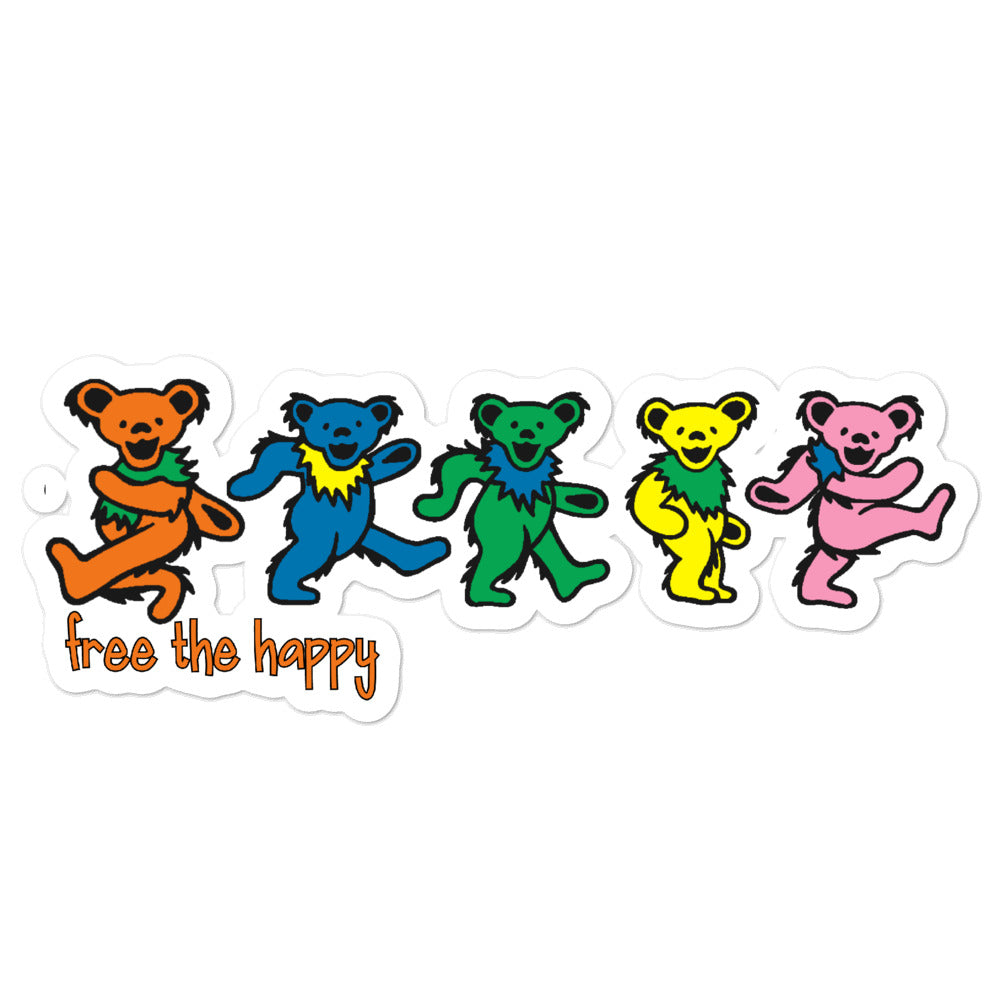 Go Your Own Way Bears Sticker