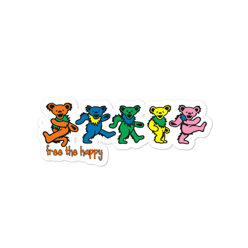 Go Your Own Way Bears Sticker
