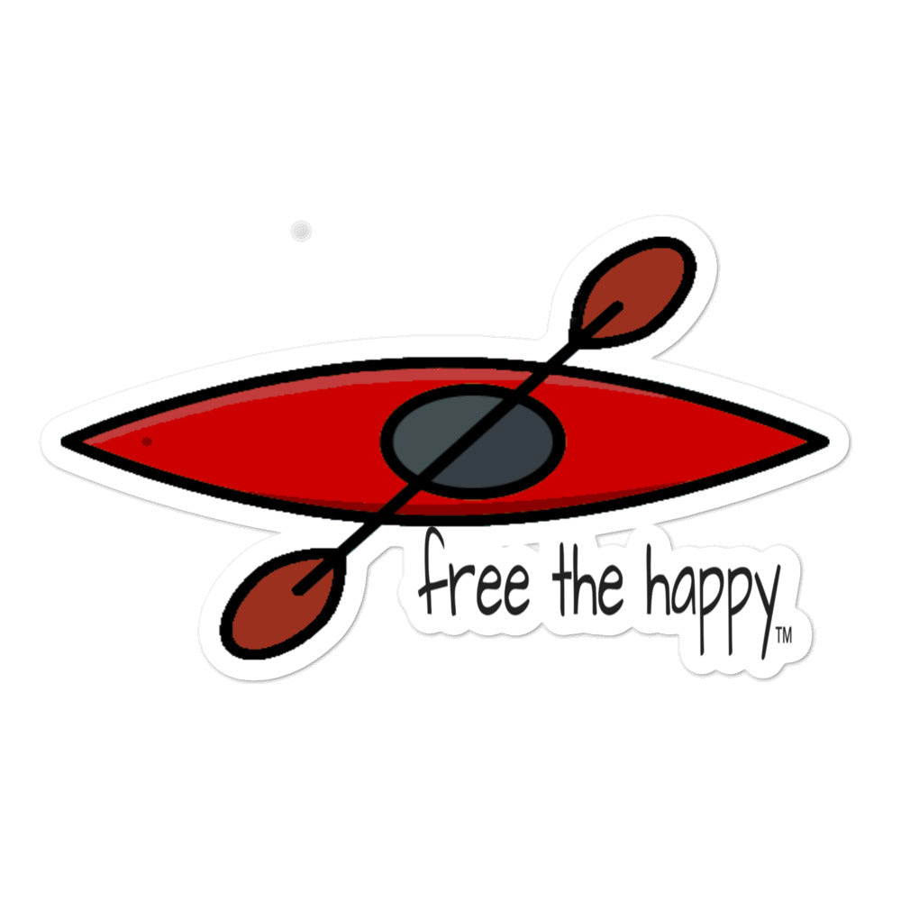 Kayaking Sticker
