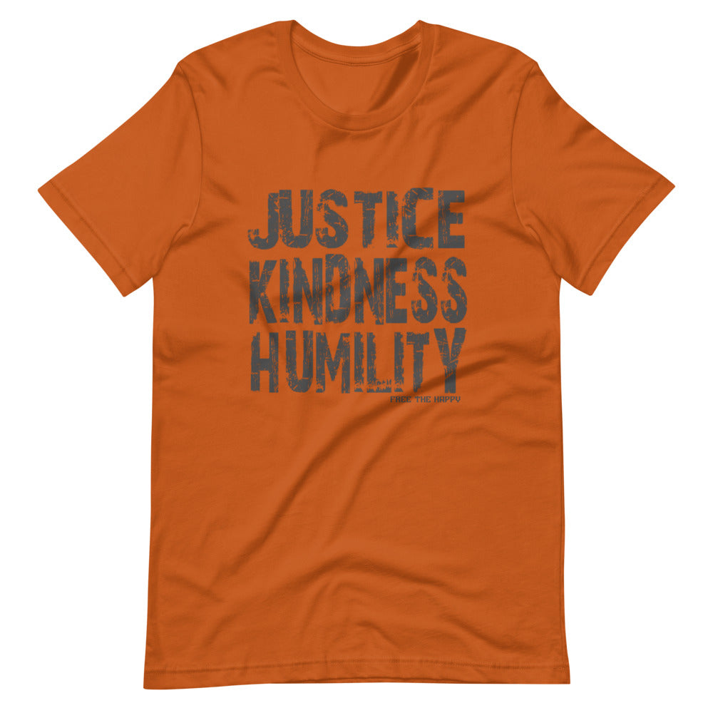 Justice Kindness Humility Tee