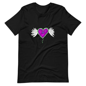 Sydney's Art - Heart Balloon - Short-Sleeve Unisex T-Shirt