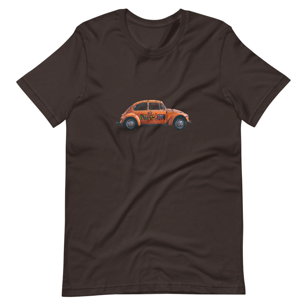 Free the Happy - Love Bug - Short-Sleeve Unisex T-Shirt