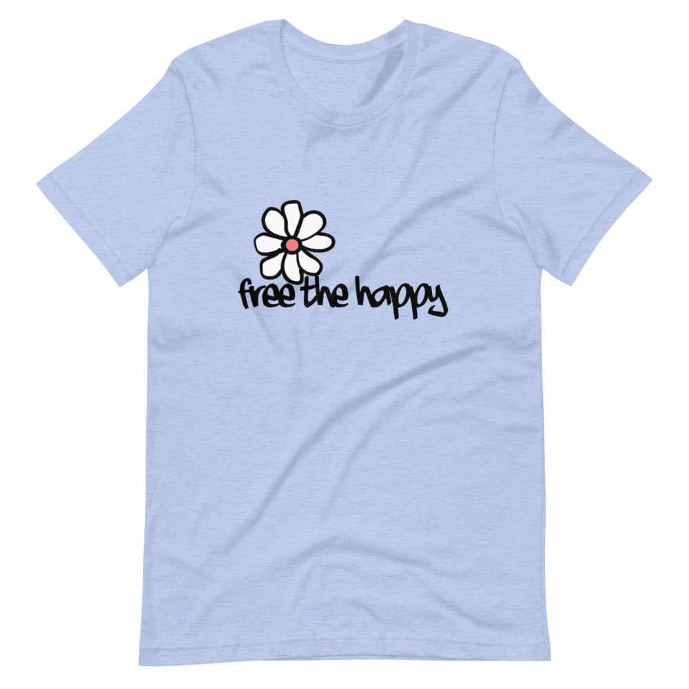 Free The Happy - Daisy - Short-Sleeve Unisex T-Shirt