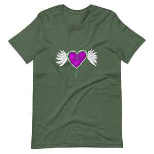 Sydney's Art - Heart Balloon - Short-Sleeve Unisex T-Shirt