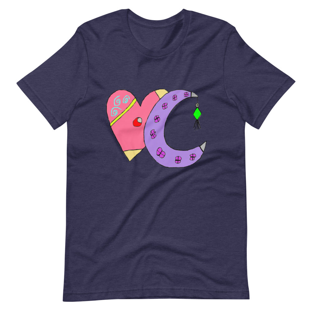 Heart and Moon Tee