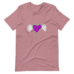 Sydney's Art - Heart Balloon - Short-Sleeve Unisex T-Shirt