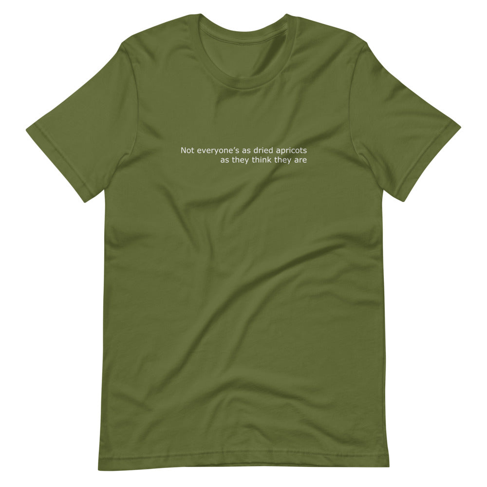 Free The Happy - Dried Apricots - Short-Sleeve Unisex T-Shirt