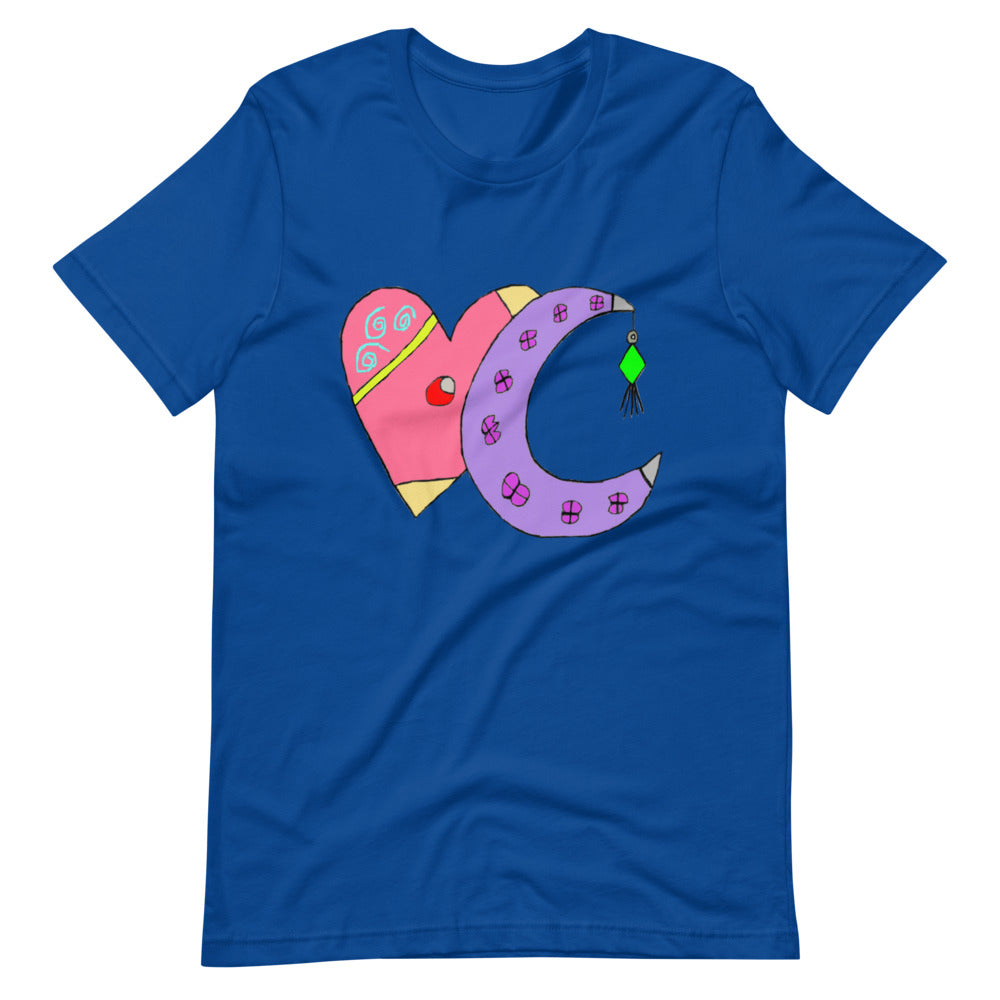 Heart and Moon Tee