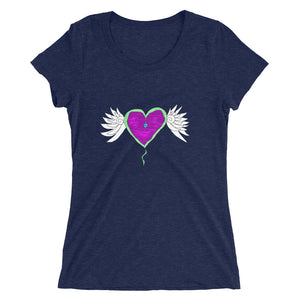 Sydney's Art - Heart Balloon - Ladies' short sleeve t-shirt