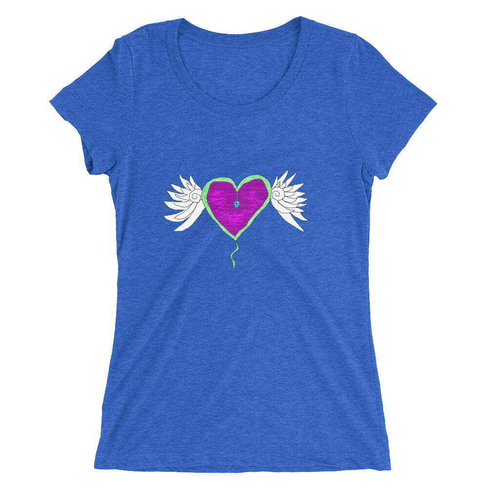 Sydney's Art - Heart Balloon - Ladies' short sleeve t-shirt