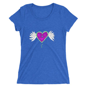 Sydney's Art - Heart Balloon - Ladies' short sleeve t-shirt